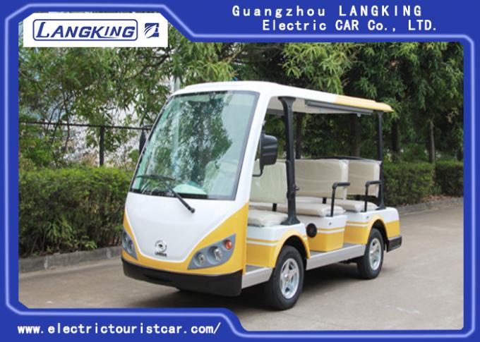 Туристический автобус Китая белого экскурсионного автобуса тележки гольфа /Yellow 8 Сеатер электрического мини 0