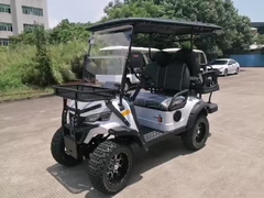 Мощные 4 места Зеленые электрические шаттлы Автомобили курорты Высокопроизводительные автомобили