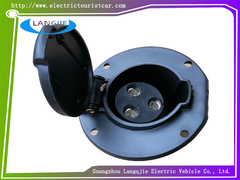 Черный круглый зарядный розетка EAGLE Части турбусов