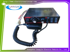 Старый автосиренный громкоговоритель, аварийная машина скорой помощи, усилитель предупреждения о дорожном движении, Маршалл экскурсионный автомобиль