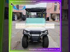 Электрическая багажная тележка с багажным ящиком для гостиницы