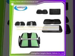 Горячая продажа ПУ кожи спереди и сзади Golf Cart Club Автомобиль General Motors Сиденье покрытие Кожа покрытие