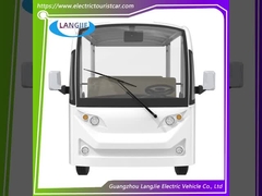 14 мест Электрический туристический автомобиль и эффективность с управляющим двигателем переменного тока для детского туристического автобуса 72V 7.5KW