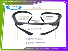 TXT Задние сиденья сумка фиксированная мяч сумка крепление для EZGO компоненты для гольф-коляски