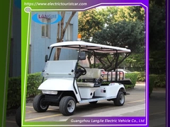 Resort Electric Utility Golf Cart 2 места + 1 кровать Электрический автомобиль с верхним светом для аэропорта
