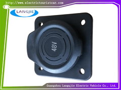 LVTONG Электрический автомобильный патрульный автомобиль 48V зарядный разъем