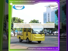 5-местный синий экологичный электрический грузовой автомобиль с высокочастотным бортовым зарядным устройством для парка