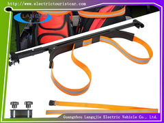 Электрическая гольф-карта EZGO Регулируемое заднее сиденье Стойка для клюшек