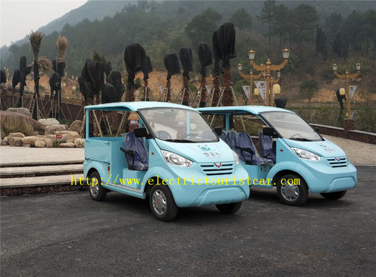 Китай Багги гольфа электрического туристского автомобиля пассажира сини 5 электрическое для патруля общественной безопасности поставщик