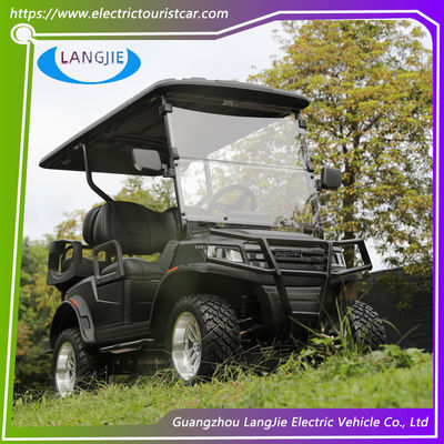 Хорошая цена. 4 сиденья AC Мотор Электрический охотничий автомобиль 2 ряда Для свадебного места 30% Способность к подъему онлайн