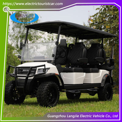 Хорошая цена. 6 пассажирских электрических охотничьих автомобилей мини-автобус с батареей с системой переменного тока 48 В онлайн