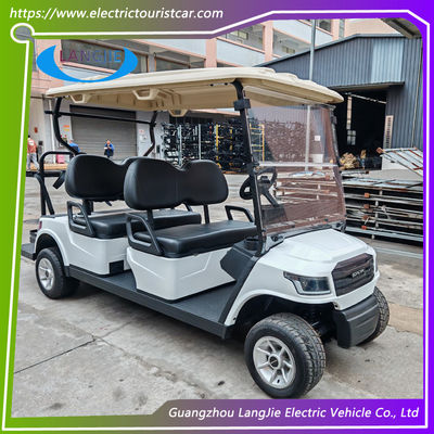 Хорошая цена. Четырехместный электрический автомобиль AC Мотор Custom Club Car Golf Carts Для парковки мячей онлайн