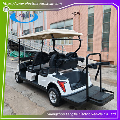 Хорошая цена. Четырехместный электрический автомобиль AC Club Прецедентный гольф-коляска с фарми и задними фонарями для парковки онлайн