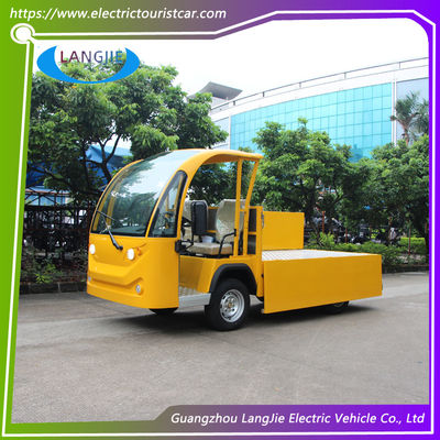 Хорошая цена. Электрическая багажная тележка AC Моторный контроллер 2 места Аэропорт Электрическая тележка для парковки онлайн