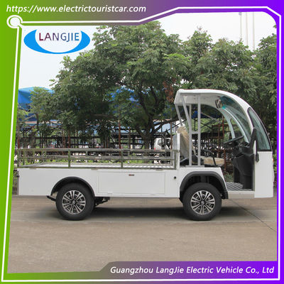 Хорошая цена. Мощный двигатель 5 кВт левостороннее ручное управление Электрический мини-грузовик 2 места 1,2 тонны грузоподъемности онлайн