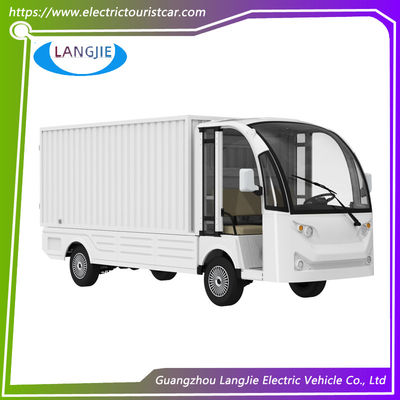 Хорошая цена. Электрические транспортные средства для 2-х человек 72V электрическая тележка доставки с закрытой коробкой онлайн