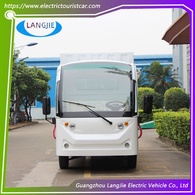 Хорошая цена. Электрическая тележка доставки с двумя местами 72V 7,5KW AC Малые батарейные транспортные средства для парковки онлайн