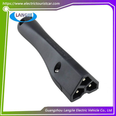 Хорошая цена. Штекер зарядного устройства для гольф-каров EZGO TXT RXV, 3-контактный разъем с треугольной ручкой 48 В онлайн