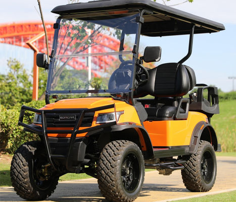 Хорошая цена. Electric Golf Cart With 30% Gradeability AC Motor And Hydraulic Brake For Golf Courses And Tourist Resorts онлайн