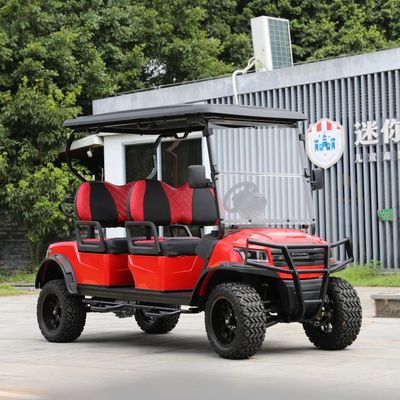 Хорошая цена. 48V 4 Seater Electric Golf Cart With 20-30 Km/H Speed And Lead-Acid Battery For Golf Courses онлайн