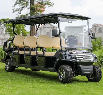 Хорошая цена. 8 Seats Electric Golf Cart With 48V Battery And 30% Gradeability For Golf Courses And Tourist Resorts онлайн