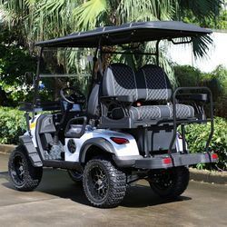 Хорошая цена. Electric Golf Cart with 14-inch Off-road Tires Q235 High-strength Chassis and 10-inch Multimedia Display онлайн