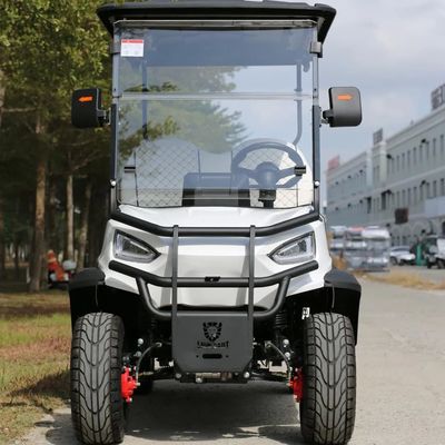 Хорошая цена. 4 Seats Electric Golf Cart With Cargo Box 48V Maintenance-Free Battery And High-Strength Chassis онлайн