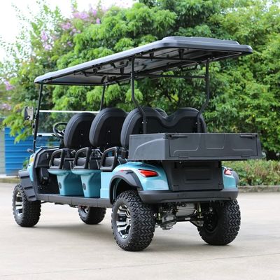 Хорошая цена. 6 Seats Electric Golf Cart With 10-Inch Multimedia Screen Q235 High-Strength Chassis And 510kg Max Loading онлайн