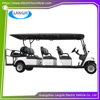 8 пассажирских тележек для гольфа 5 кВт AC MOTOR Buggy Golf Cart для курортов и деревень