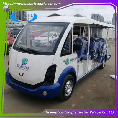 Поставщик Электромобиль Тур 14 мест Электромобиль 72V Электромобиль Тур Автобус Для Курорта