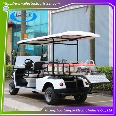 Resort Electric Utility Golf Cart 2 места + 1 кровать Электрический автомобиль с верхним светом для аэропорта