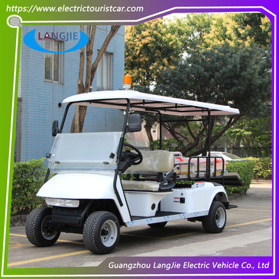 Resort Electric Utility Golf Cart 2 места + 1 кровать Электрический автомобиль с верхним светом для аэропорта