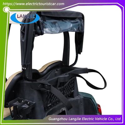 EZGO Четырехколесный чехол от дождя для гольф-кара, черный, из ПВХ, складной